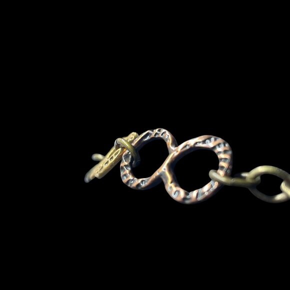 Chicos Statement Necklace Mixed Metals Art To Wear Bohemian Eclectic Vintage - Picture 7 of 8